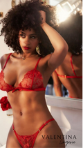 Ensemble soutien-gorge triangle & string « Carmen »